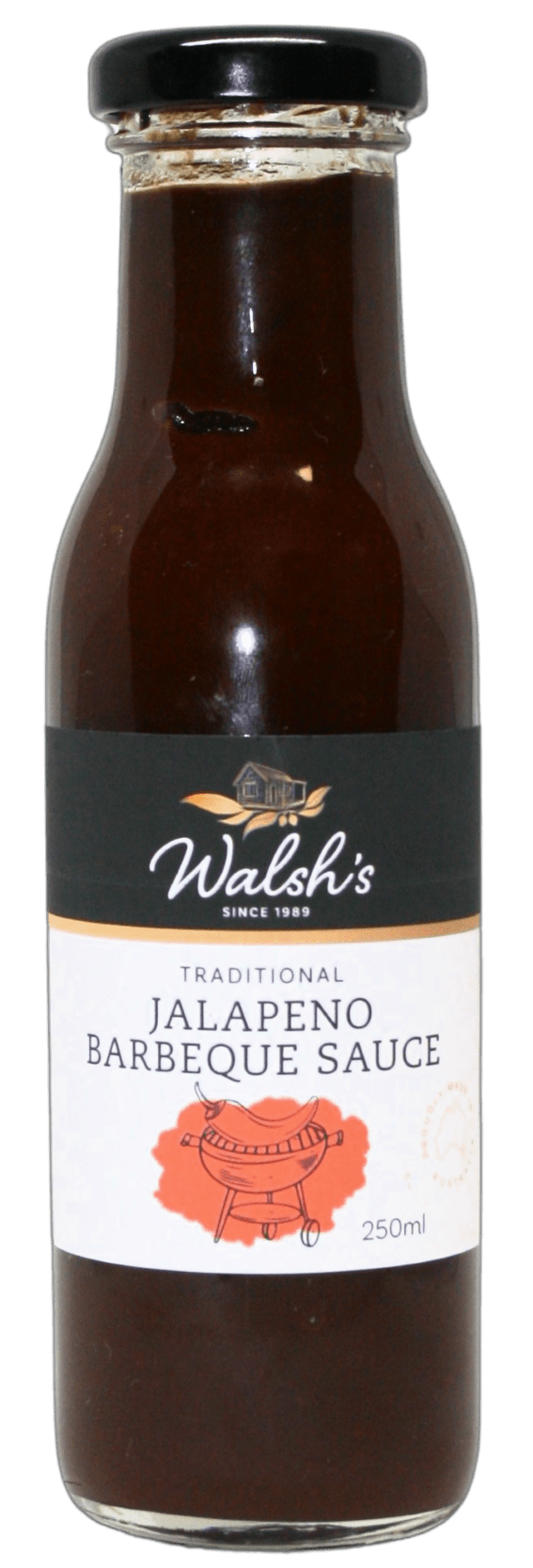 Walsh's Jalapeno BBQ Sauce 250ml