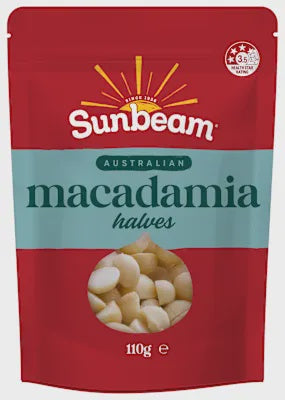 Sunbeam Macadamia Halves 100g