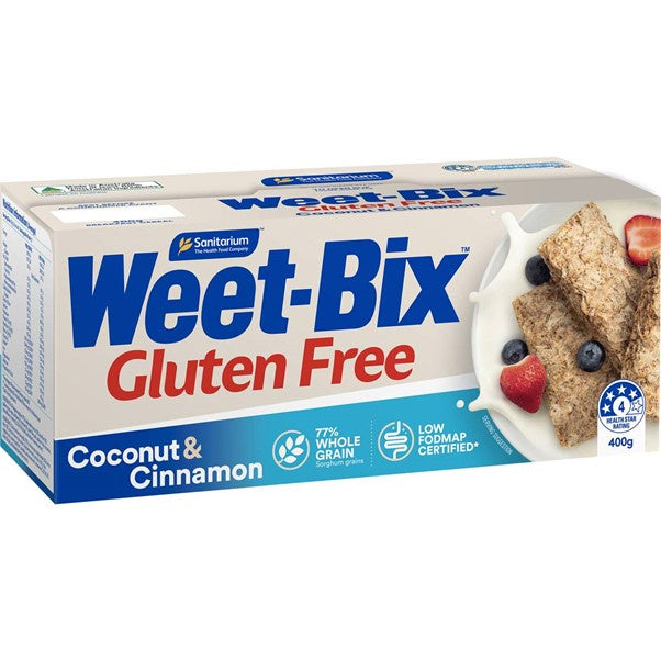 Sanitarium Weet-Bix Gluten Free Coconut & Cinnamon 400g