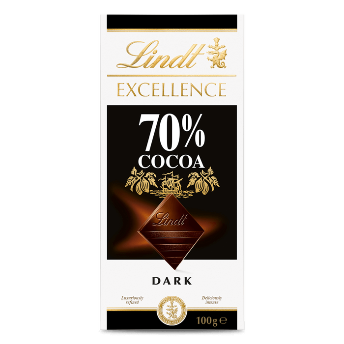 Lindt Excellence Dark Chocolate 70% 100g