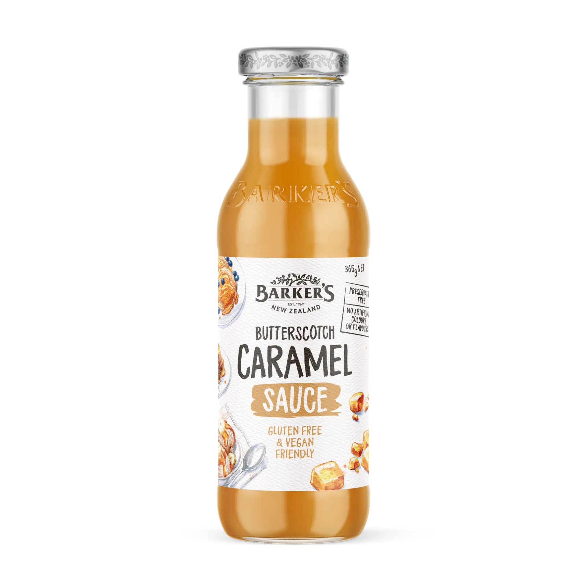 Barkers Butterscotch Caramel Sauce 365g