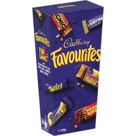 Cadbury Favourites Boxed Chocolate 520g