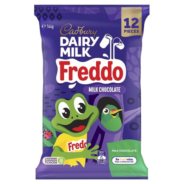 Cadbury Sharepack Dairy Milk Freddo 144g