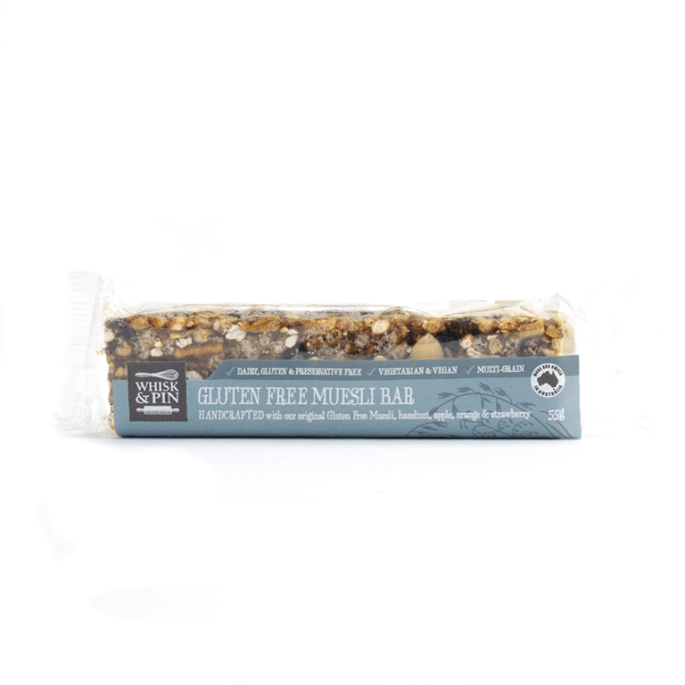 Whisk & Pin Gluten Free Muesli Bar 55g