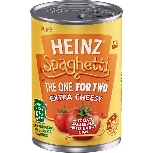 Heinz Spaghetti Extra Cheesy 300g