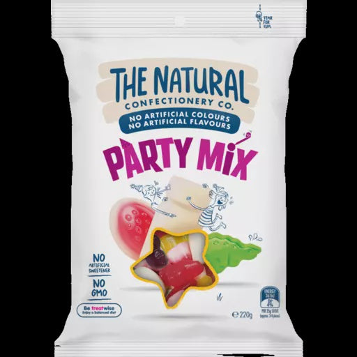 The Natural Confectionery Co. Party Mix 220g