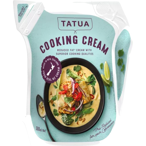 Tatua Cooking Cream Pouch 500g