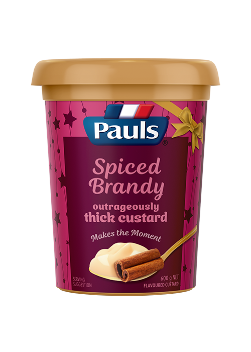 Pauls Spiced Brandy Custard 600g