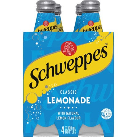 Schweppes Lemonade 300ml 4pk