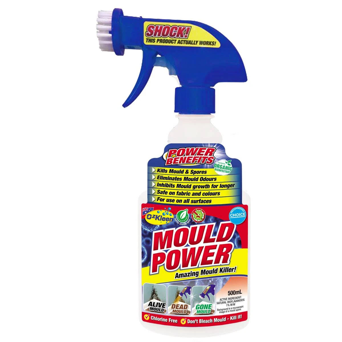 Ozkleen Mould Power Trigger 500 ml