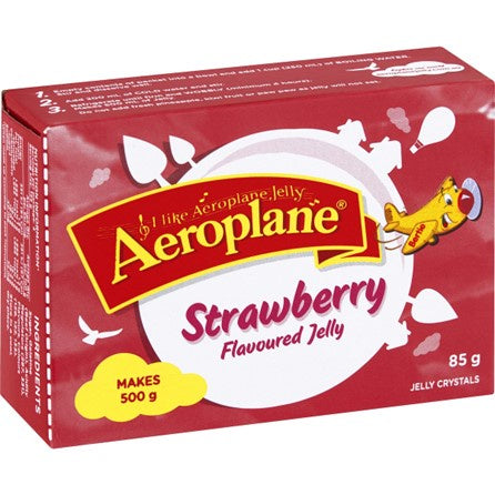 Aeroplane Strawberry Flavoured Jelly Crystals 85g