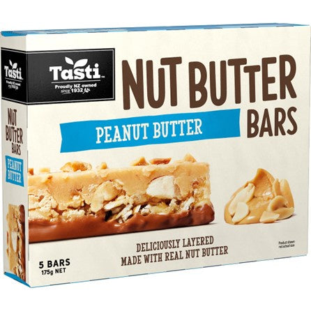 Tasti Nut Butter Bars Peanut Butter 5pk