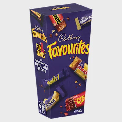 Cadbury Favourites Boxed Chocolate 340g