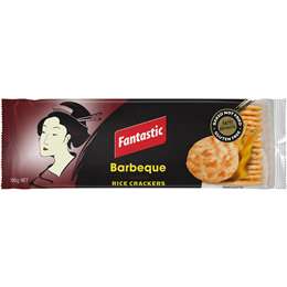 Fantastic Rice Crackers BBQ 100g