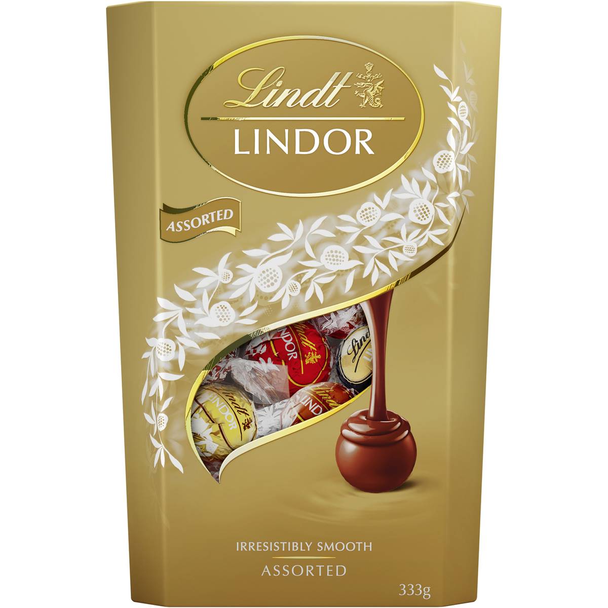 Lindt Lindor Assorted Chocolate Cornet 333g