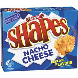 Arnotts Shapes Nacho Cheese 160g