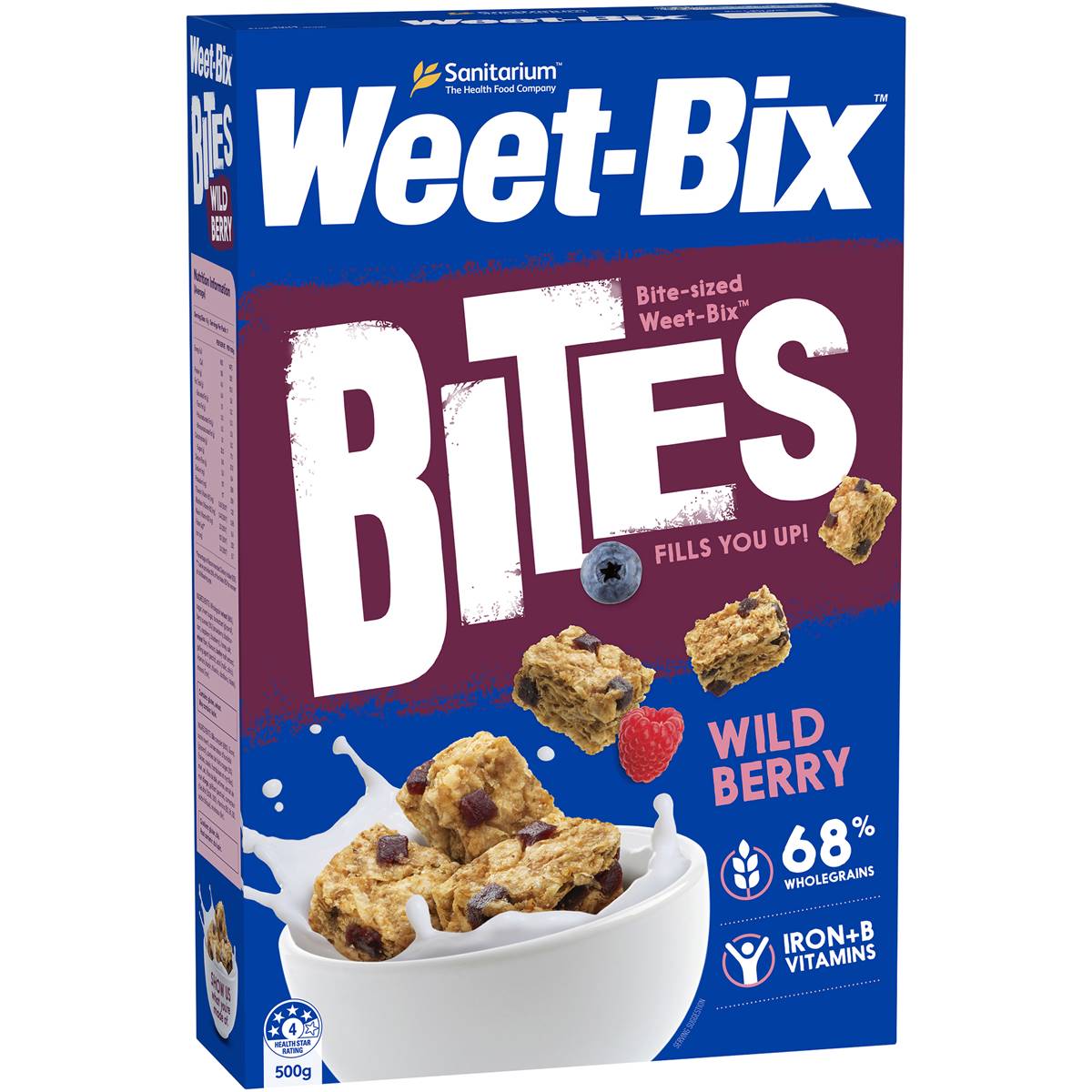 Sanitarium Weet Bix Bites Wildberry 500g