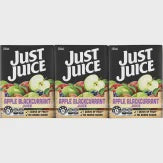 Just Juice Apple Blackcurrant 200ml 6pk