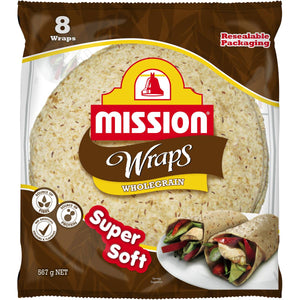 Mission Wraps Wholegrain 8pk