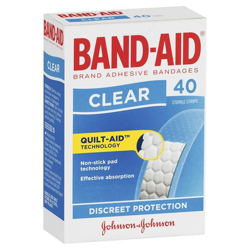 Band-aid Clear 40pk