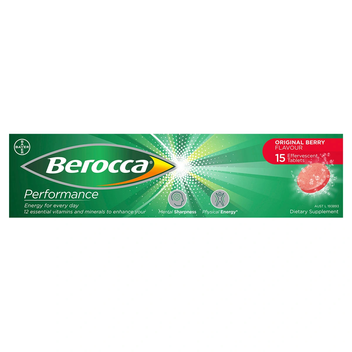 Berocca Performance Effervescent  Original 15pk