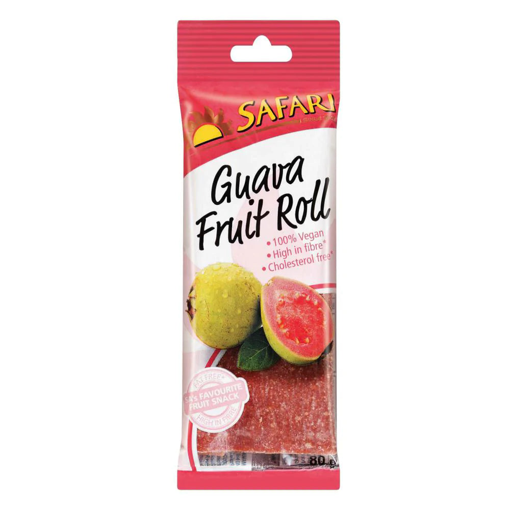 Safari Fruit Rolls Guava 80g