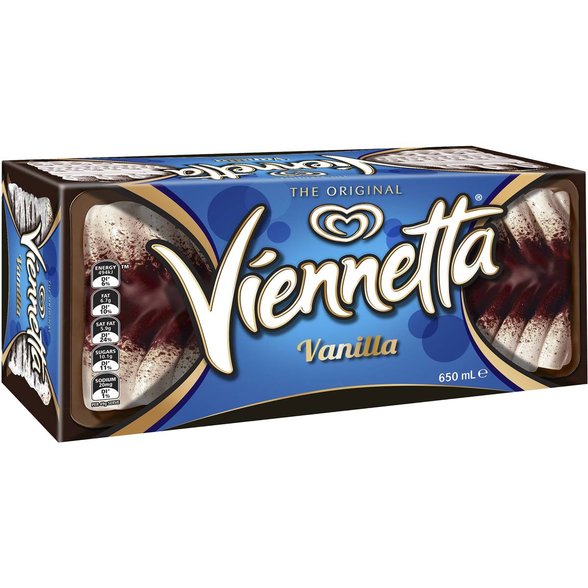 Viennetta Ice Confection Vanilla 650 ml