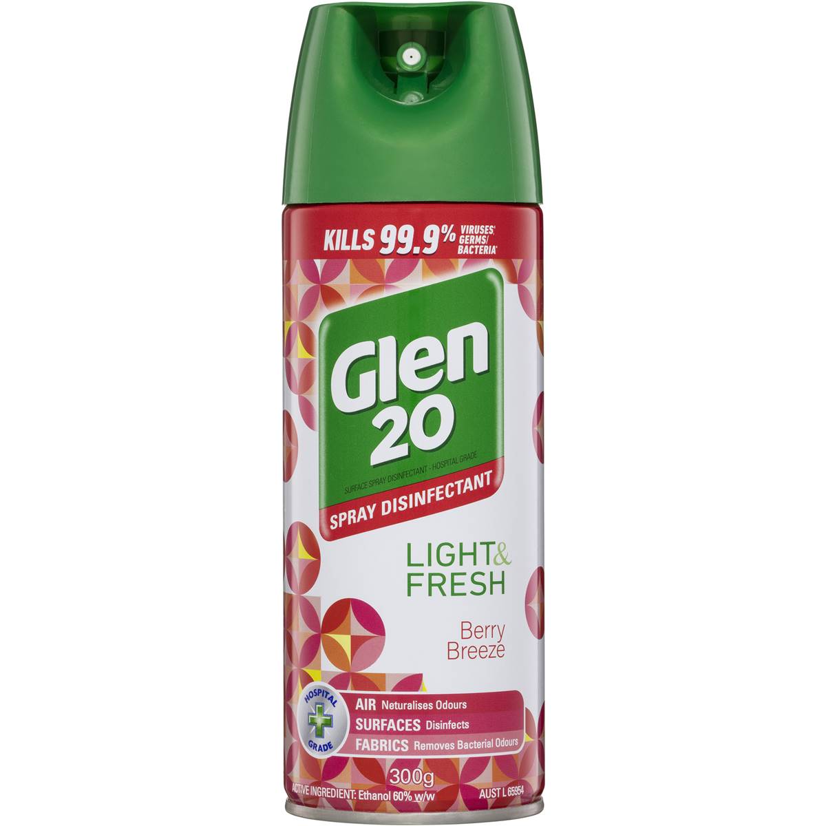 Glen 20 Surface Spray Disinfectant Berry Breeze 300g
