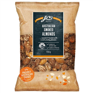 JC Nuts Almonds Smoked 150g