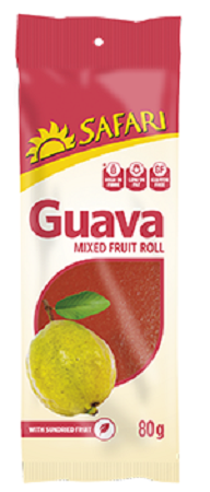 Safari Fruit Rolls Guava 80g