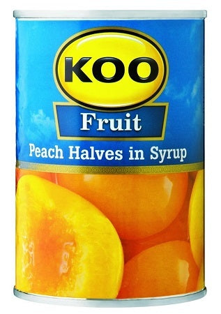 Koo Peach Halves in Syrup 410g