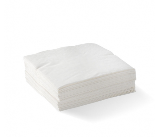 Cocktail Napkin 2ply White 250pk