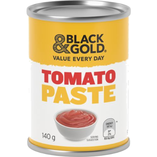Black & Gold Tomato Paste 140g