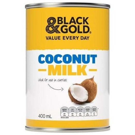 Black & Gold Coconut Milk 400ml