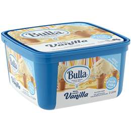 Bulla Ice Cream Vanilla 2ltr