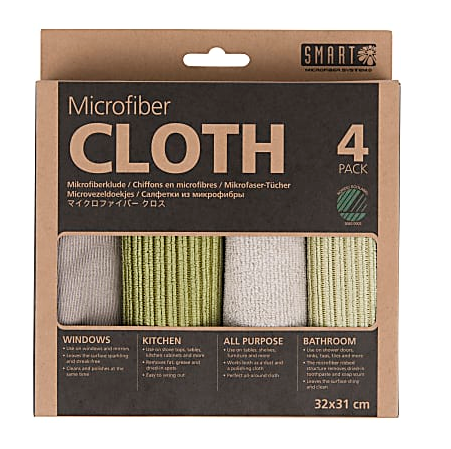 Smart Microfibre Cloths 4 pack