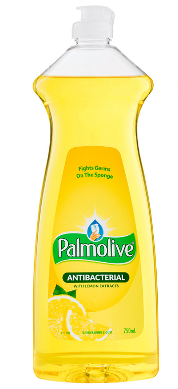 Palmolive Dishwashing Liquid Antibacterial Lemon 750ml