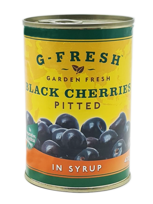 G-Fresh Black Cherries Pitted in Syrup 420g