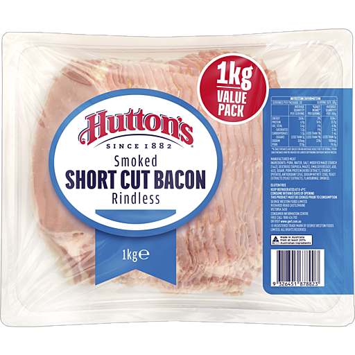 Huttons Bacon Shortcut 1kg