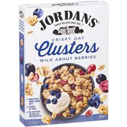 Jordans Crispy Oat Clusters Wild about Berries 500g