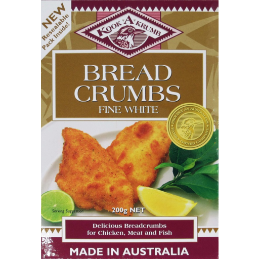 KAK Breadcrumbs Fine White 200g