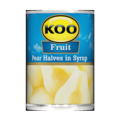 Koo Pear Halves in Syrup 410g