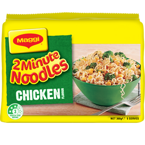 Maggi 2 Minute Noodles Chicken 5pk