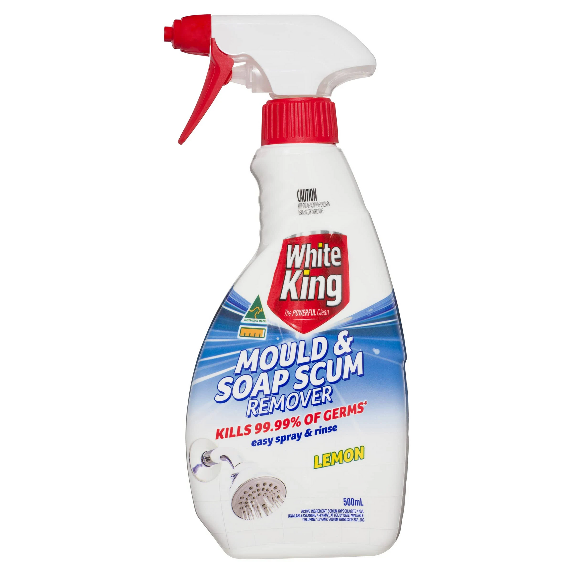 White King Mould & Scum Remover 500ml