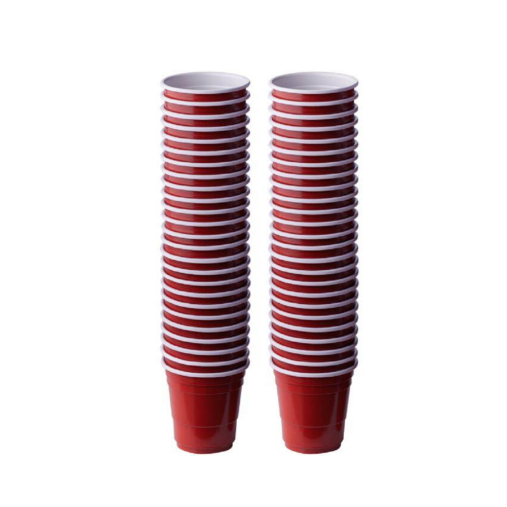 REDD Shot Cups Red 60ml 50 Pack