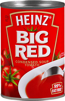 Heinz Big Red Condensed Tomato Soup 420g