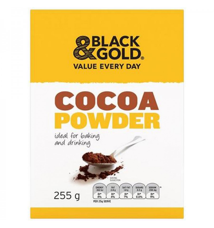 Black & Gold Cocoa Powder 255g