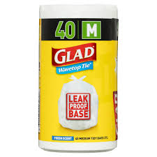 GLAD Kitchen Tidy Bag WTOP RL MED 40
