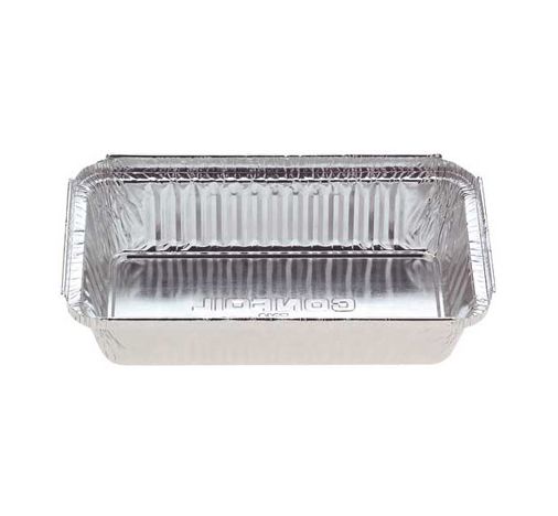 Foil Container with Lid 560ml small rectangle #445 10 Pack