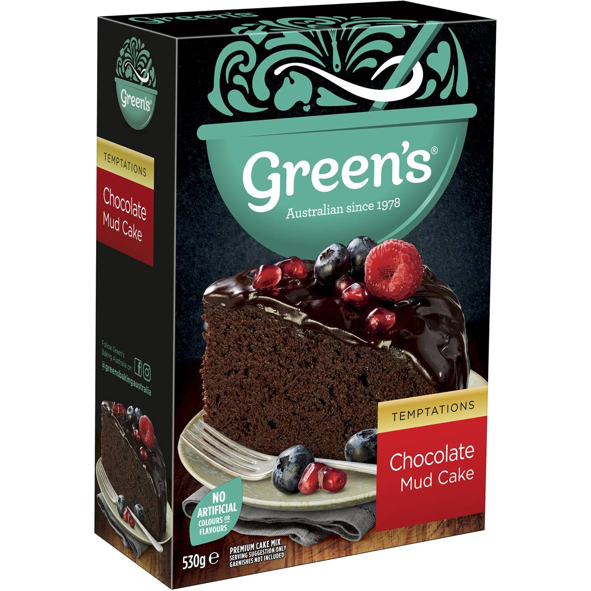 Green's Choc Mud Cake Mix 530g